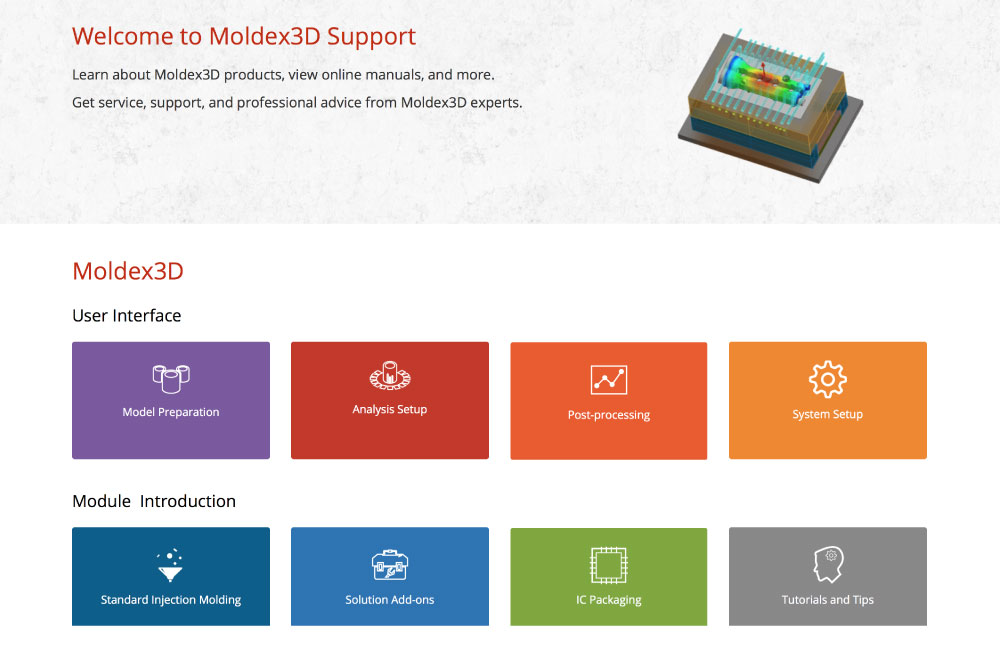 Read more about the article Moldex  3D  support